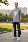 Under Armour Project Rock "Brahma Bull" Training T-Shirt – Premium Grey Performance Tee
