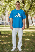 Adidas Sportswear Oversized Mountain Logo Tee